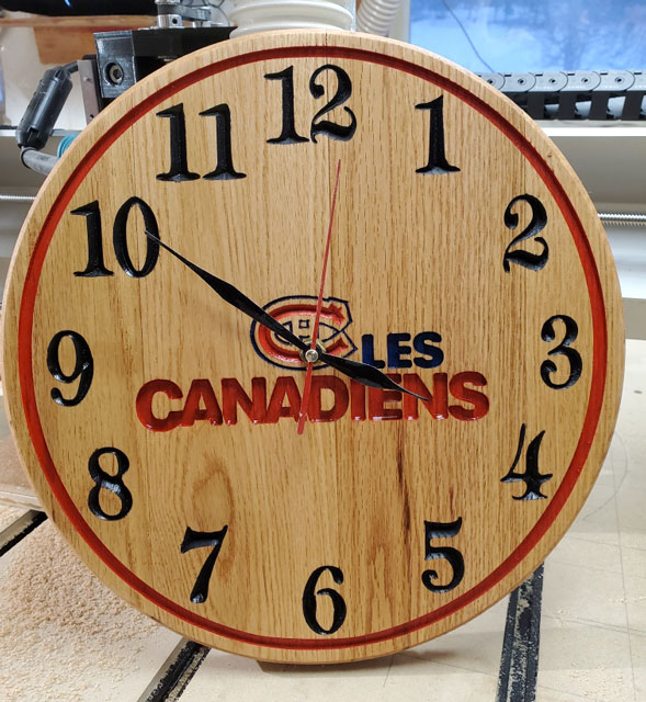 Les-Canadiens-clock