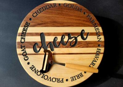 Round-cheese-board